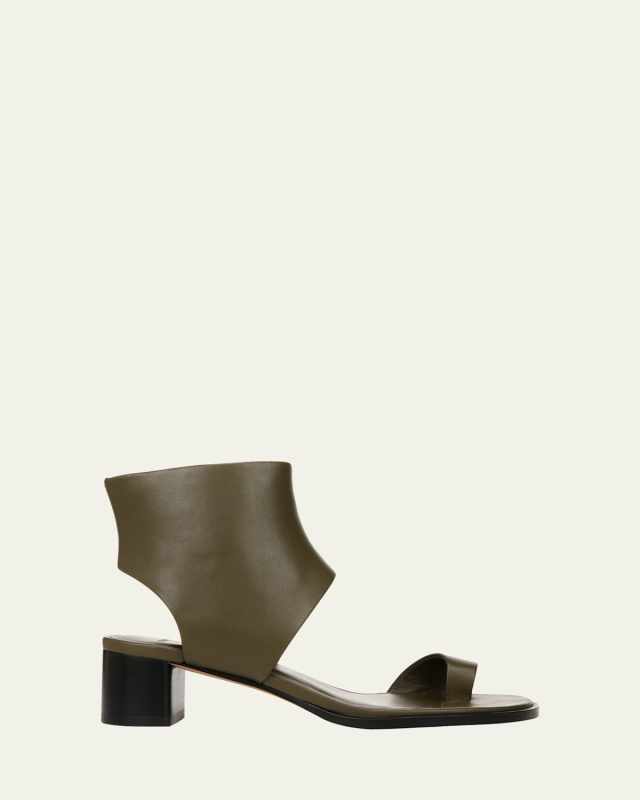 Ada Leather Toe-Ring Sandals
